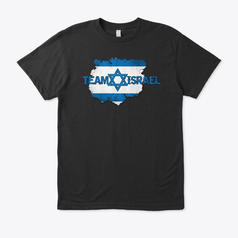 Team Israel - Grunge Flag