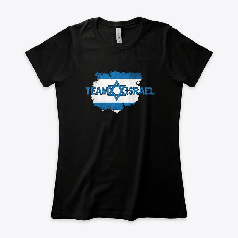 Team Israel - Grunge Flag